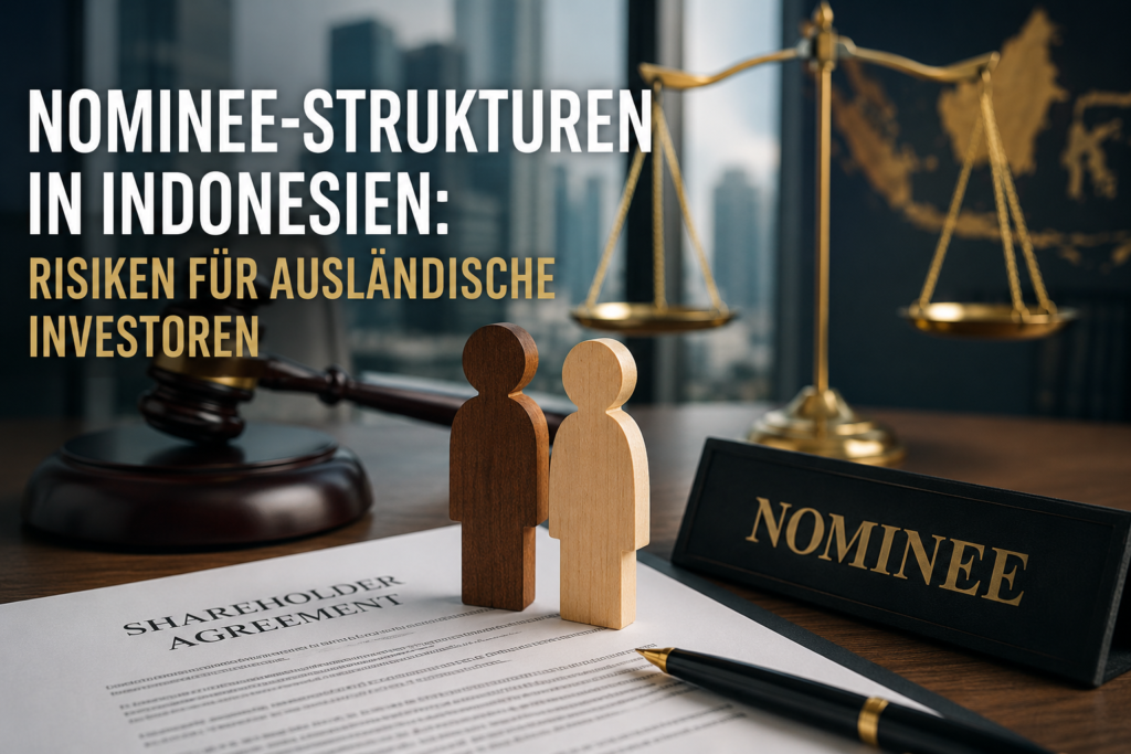 Nominee-Strukturen in Indonesien und rechtliche Risiken für ausländische Investoren